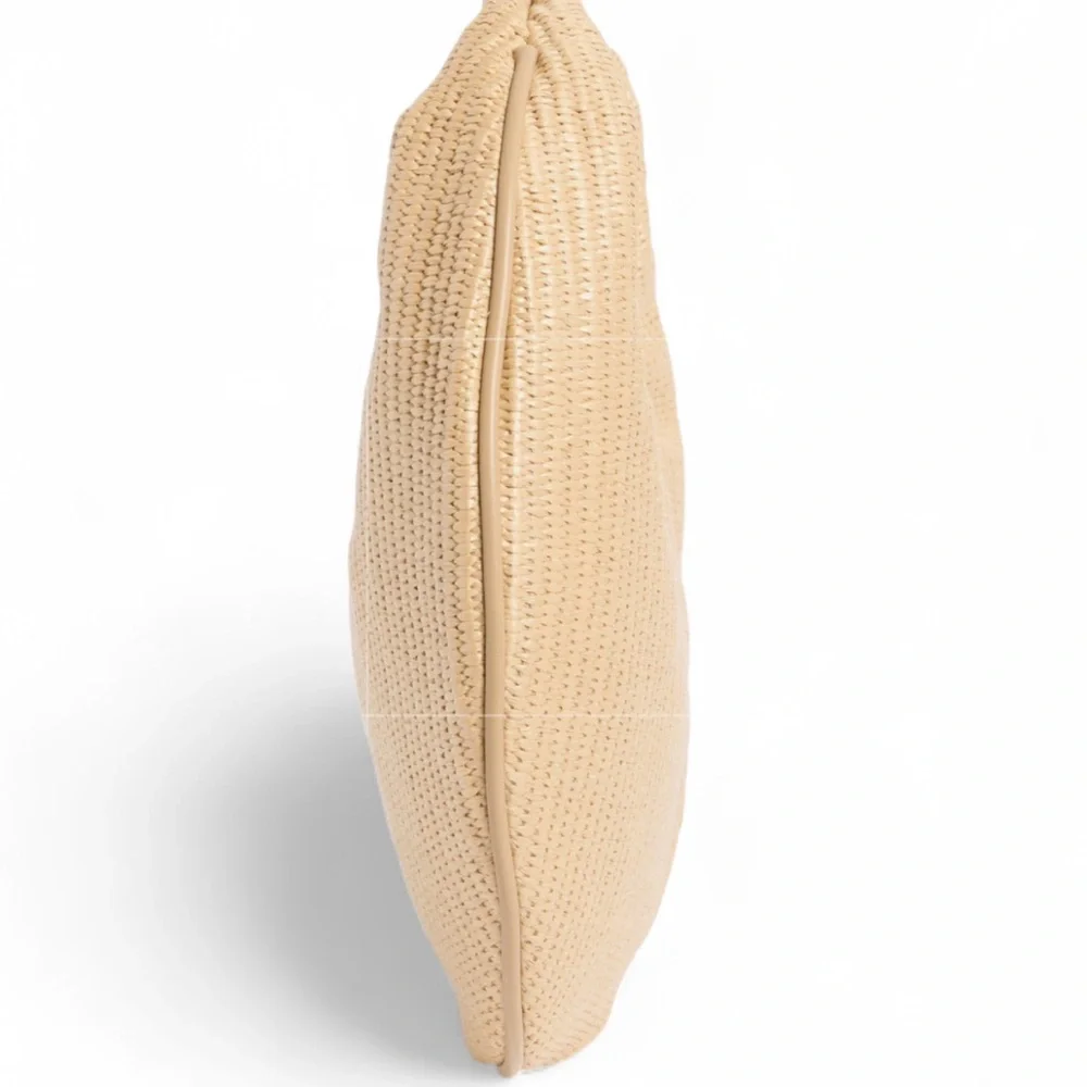 Moda Luxe Natural Straw Hobo‎ Bag